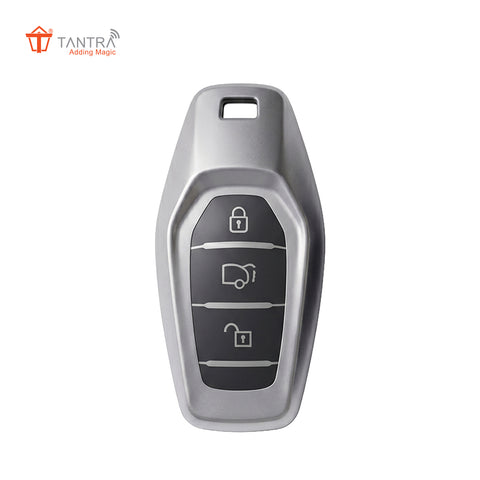 TANTRA Premium TPU Smart Key Cover Compatible With Mahindra XUV 500 3 Button Smart Key | Full Protection Soft TPU Key Case Cover | Scratch Resistant Premium Finish