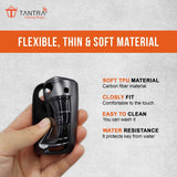 TANTRA TPU Key Cover Compatible With Hyundai Elantra 3 Button Flip Key (Grey)