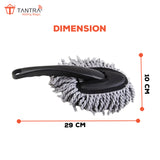 TANTRA Premium Soft Microfiber Mini Car Duster Brush – Ultimate Compact Interior Cleaner for a Pristine Finish