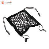 TANTRA Single-Pocket Car Mesh Organizer – Backseat Net Bag, Barrier for Pets & Kids, Tissue & Purse Holder, Driver Storage Pouch, Car Divider