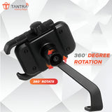 TANTRA S7B Mobile Holder for Bikes One Touch Technology Bike Mobile Holder for Maps and GPS Navigation, 360° Rotation