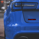 TANTRA Premium Automatic Metal Car Sticker - Durable & Stylish Auto Emblem for Vehicles - Customizable Designs - Easy Installation - Weather-Resistant & Long-Lasting