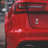 TANTRA Premium Snake Metal Car Sticker - Durable & Stylish Auto Emblem for Vehicles - Customizable Designs - Easy Installation - Weather-Resistant & Long-Lasting