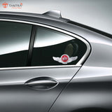 TANTRA Premium Winged King Crown Metal Car Sticker - Durable & Stylish Auto Emblem for Vehicles - Customizable Designs - Easy Installation - Weather-Resistant & Long-Lasting Multicolor SIA429