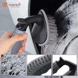 TANTRA 2 Pcs Tire Cleaning Brush Set - Perfect for Wheels, Tires, and Rims