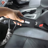 TANTRA Heavy Duty Steering Wheel Lock, Alloy Steel Anti-Theft Car Lock with Safety Belt Buckle Attachment, 3 Keys for Truck, SUV, Van, Hatchback - Vehicle Security Steering Wheel Immobilizer