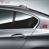 TANTRA Premium Flag R 3D Metal Car Sticker - Durable & Stylish Auto Emblem for Vehicles - Customizable Designs - Easy Installation - Weather-Resistant & Long-Lasting Multicolor SIA435