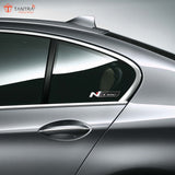 TANTRA Premium N Line Metal Car Sticker - Durable & Stylish Auto Emblem for Vehicles - Customizable Designs - Easy Installation - Weather-Resistant & Long-Lasting Multicolor SIA423