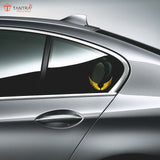 TANTRA Premium Angel Wings Metal Car Sticker - Durable & Stylish Auto Emblem for Vehicles - Customizable Designs - Easy Installation - Weather-Resistant & Long-Lasting Gold SIA438
