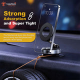 TANTRA Strong Magnetic Phone Holder for Car, Vacuum Suction Car Phone Holder, Phone Holders for Your Car, Car Magnetic Phone Mount Compatible with All Smartphone