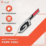 TANTRA Premium GT Metal Car Sticker - Durable & Stylish Auto Emblem for Vehicles - Customizable Designs - Easy Installation - Weather-Resistant & Long-Lasting Multicolor  SIA426