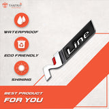 TANTRA Premium N Line Metal Car Sticker - Durable & Stylish Auto Emblem for Vehicles - Customizable Designs - Easy Installation - Weather-Resistant & Long-Lasting Multicolor SIA423