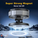 TANTRA Strong Magnetic Phone Holder for Car, Vacuum Suction Car Phone Holder, Phone Holders for Your Car, Car Magnetic Phone Mount Compatible with All Smartphone