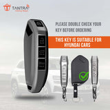 TANTRA TPU Key Cover Compatible With Kia Carnival 7 Button Flip Key (Grey)