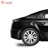 TANTRA Premium Turbo Metal Car Sticker - Durable & Stylish Auto Emblem for Vehicles - Customizable Designs - Easy Installation - Weather-Resistant & Long-Lasting