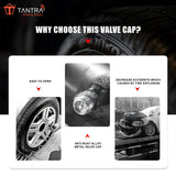 TANTRA Plastic Tyre Valve Cap for Car