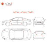 TANTRA Premium Fsport Metal Car Sticker - Durable & Stylish Auto Emblem for Vehicles - Customizable Designs - Easy Installation - Weather-Resistant & Long-Lasting