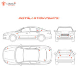 TANTRA Premium GT Metal Car Sticker - Durable & Stylish Auto Emblem for Vehicles - Customizable Designs - Easy Installation - Weather-Resistant & Long-Lasting Multicolor  SIA426