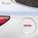 TANTRA Premium Petrol Metal Car Sticker - Durable & Stylish Auto Emblem for Vehicles - Customizable Designs - Easy Installation - Weather-Resistant & Long-Lasting