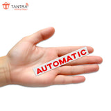 TANTRA Premium Automatic Metal Car Sticker - Durable & Stylish Auto Emblem for Vehicles - Customizable Designs - Easy Installation - Weather-Resistant & Long-Lasting