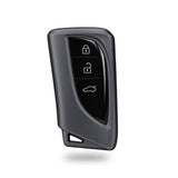TANTRA TPU Key Cover Compatible with Lexus ES200 ES260 ES300H ES350 GX460 LC500 LC500H LS350 LS500H UX200 UX250H UX260H | 3 Button Flip Key | Grey