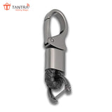 TANTRA Heavy-Duty Metal Key Chain with D-Ring for Car and Bike Keys - Durable, Secure, and Stylish Key Holder Accessory