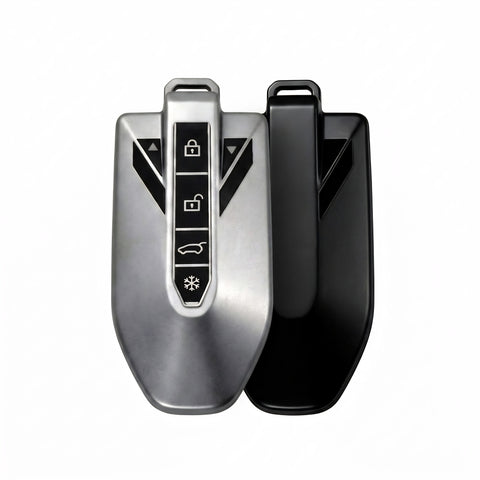 TANTRA Premium TPU Smart Key Cover Compatible With Mahindra BE6 & XEV 9e 4 Button Smart Key | Full Protection Key Case Cover with Soft Touch Finish