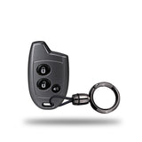 TANTRA TPU Key Cover and Round Key Chain Compatible with Maruti Suzuki Nippon | 3 Button Smart Key Cover | Car Key Protector | Soft Flexible Case | Scratch Resistant & Lightweight Key Shell (Grey)