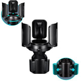 TANTRA Universal Car Cup Holder Expander | Adjustable Cup Holder Adapter with Rubber Grip | Fits Bottles, Mugs, Food & Drinks Under 5.51" | Car, SUV, Truck & RV Organizer
