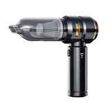 TANTRA 4-in-1 Car Vacuum Cleaner | 20000Pa Cordless Vacuum Cleaner with Brushless Motor | Mini Vacuum Cleaner for Car Use | 6000mAh Rechargeable Battery | 3 Speed Modes | 9-in-1 Kit | USB-C