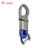 TANTRA Heavy-Duty Metal Key Chain with D-Ring for Car and Bike Keys - Durable, Secure, and Stylish Key Holder Accessory