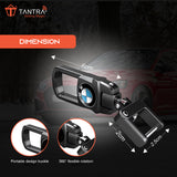 TANTRA Premium Metal Keychain Compatible With BMW Car- Stylish and Durable Car Accessory