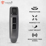 TANTRA TPU Key Cover and Metal Key Chain Compatible With Kia Seltos 2023 2024 HTE 3 Button Flip Key (Grey)