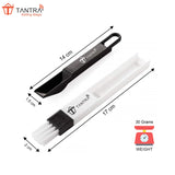 TANTRA Mini Dust Multipurpose Use Cleaning Brush for Car Interior Dust Brush, Window Frame 2 in 1 Cleaning Brush with Dustpan, Handheld Broom and Dustpan Set for Keyboard