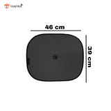 TANTRA Car Sun Shade for Side Windows (Black) Pack of 6