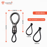 TANTRA Premium Car Keys Keychain - Durable Metal Keyring, Stylish & Functional Key Holder for Cars, Bike Keychain