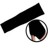 TANTRA Sun Protection Arm Sleeves for Men & Women, UPF 50+ Arm Cover for Biking, Cricket, Cycling, Golf, Outdoor Sports, Comfortable & Breathable Sleeve for UV Protection and Cooling (Black) 2 Pair
