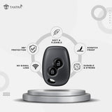 TANTRA TPU Key Cover Compatible with Renault Duster Logan Lodgy Kwid Nissan Terrano Mahindra Verito | 2 Button Smart Remote Key Case | Durable Key Protector (Grey)