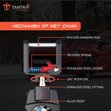 TANTRA Premium Metal Keychain Compatible With BMW Bike- Stylish and Durable Bike Accessory