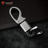 TANTRA Heavy-Duty Metal Key Chain with D-Ring for Car and Bike Keys - Durable, Secure, and Stylish Key Holder Accessory