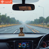 TANTRA Metal Ashoka Stambh 4 Lion Capital Statue Showpiece for Home, Office & Car Dashboard (Copper)