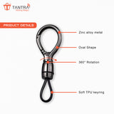 TANTRA Premium Car Keys Keychain - Durable Metal Keyring, Stylish & Functional Key Holder for Cars, Bike Keychain