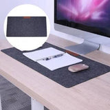 TANTRA Simple Warm Office Table Computer Mouse Pad Desk Keyboard Game Mouse Mat Mousepad  (Grey)