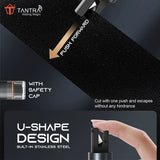 TANTRA Emergency Car Safety Hammer – Heavy-Duty Seatbelt Cutter & Window Breaker | Multi-Function Auto Escape Tool | Compact & Durable | Essential for Every Vehicle