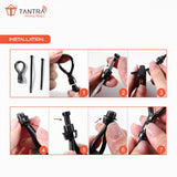 TANTRA Premium Car Keys Keychain - Durable Metal Keyring, Stylish & Functional Key Holder for Cars, Bike Keychain