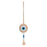 TANTRA Car Hanging Beige Handmade Ornament for Rear View Mirror