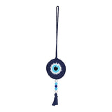 TANTRA Car Hanging Dark Blue Decorative Charm for Car Rear View Mirror
