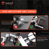 TANTRA Premium Metal Keychain for Hundai Cars - Stylish and Durable Car Accessory