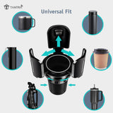 TANTRA Universal Car Cup Holder Expander | Adjustable Cup Holder Adapter with Rubber Grip | Fits Bottles, Mugs, Food & Drinks Under 5.51" | Car, SUV, Truck & RV Organizer