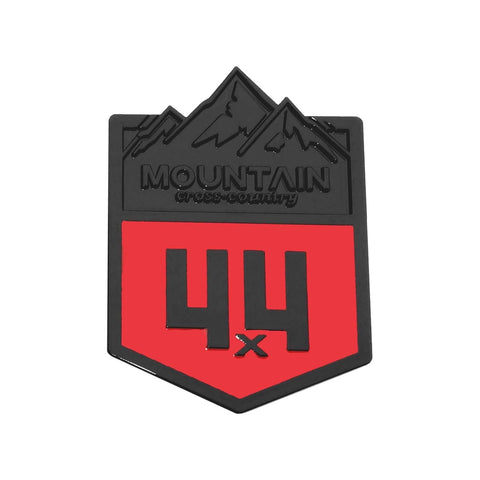 TANTRA Mountain Car Sticker - Durable & Stylish Auto Emblem for Vehicles - Customizable Designs - Easy Installation - Weather-Resistant & Long-Lasting Multicolor